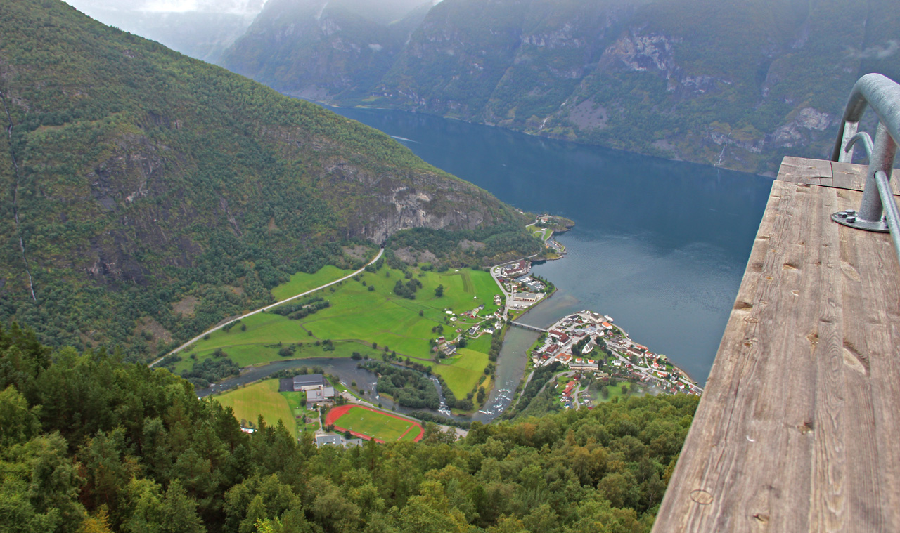 Sognefjord kilátó Norvégia