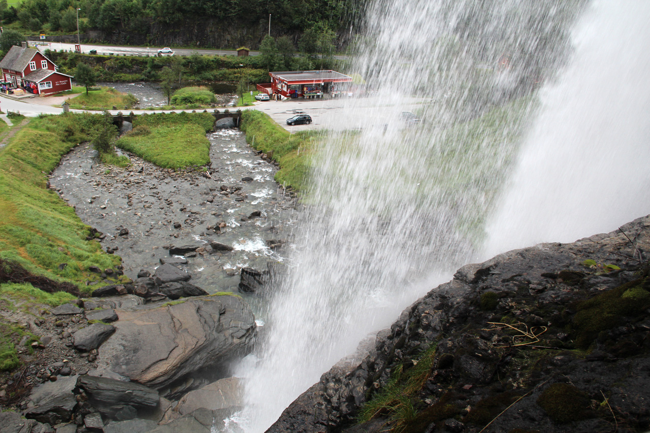 Steinsdalsfossen vízesés Norvégia