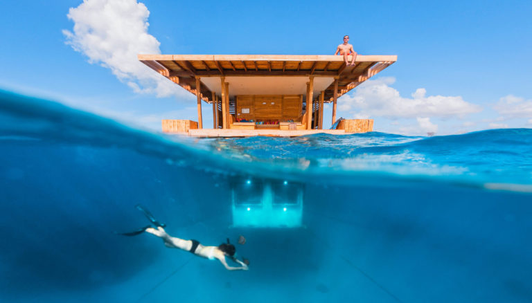 Manta resort: vízalatti hotelszoba Afrikában