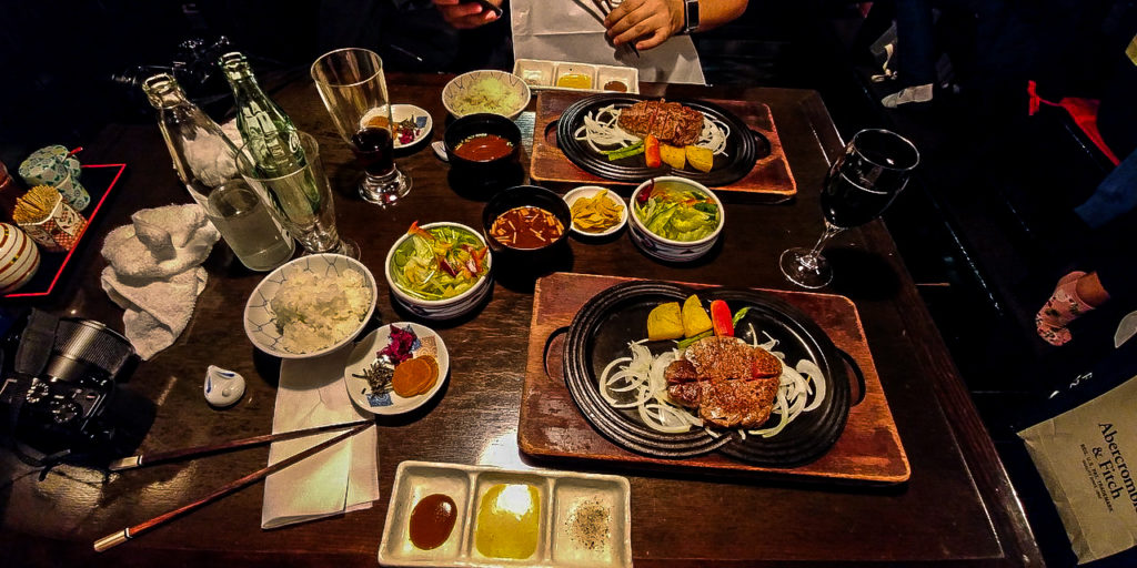 Kobe marha steak Japán