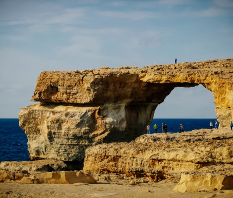 Azúr ablak Gozo Málta