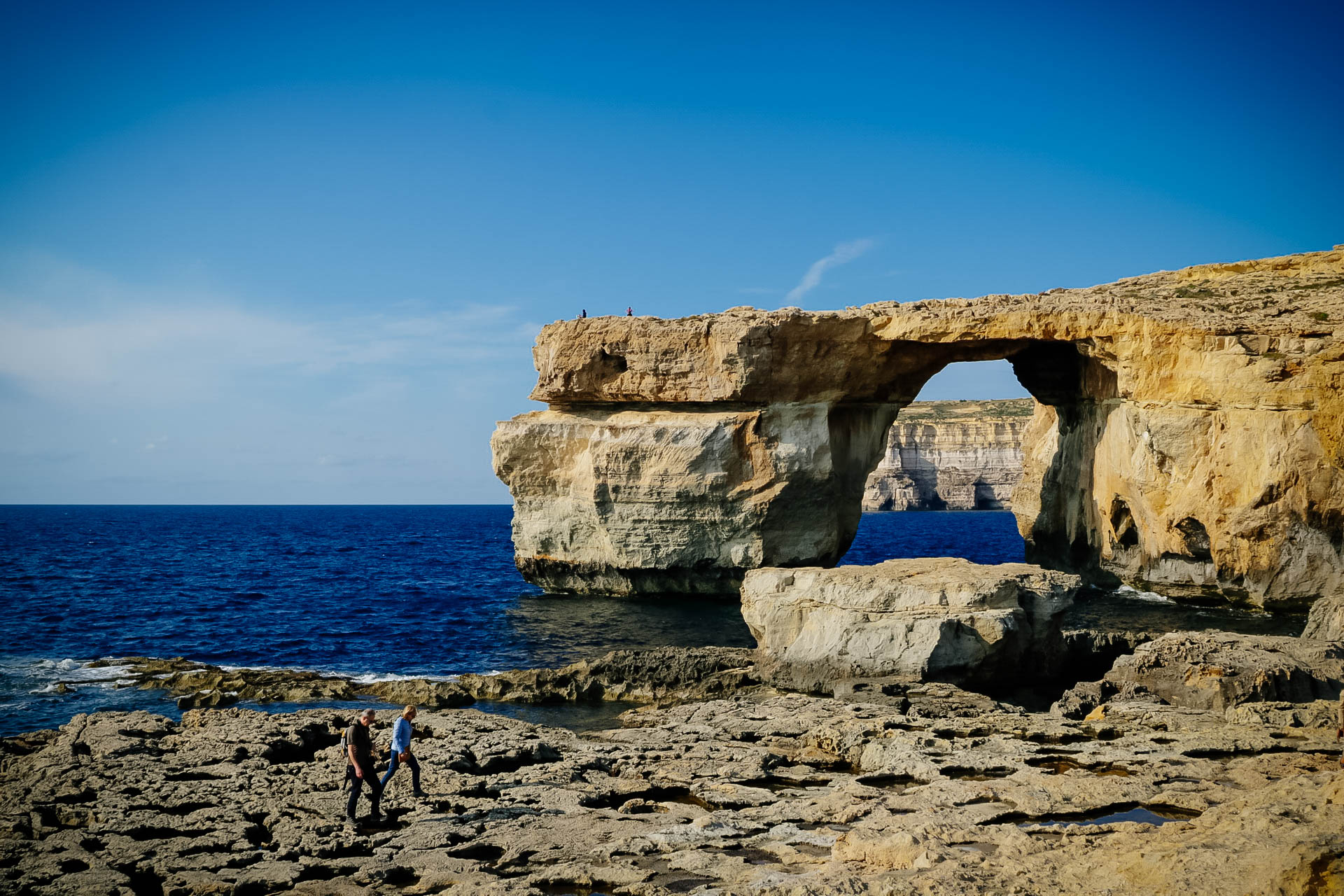 Azúr ablak Gozo Málta