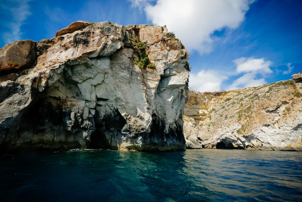 Blue grotto kék barlang Málta