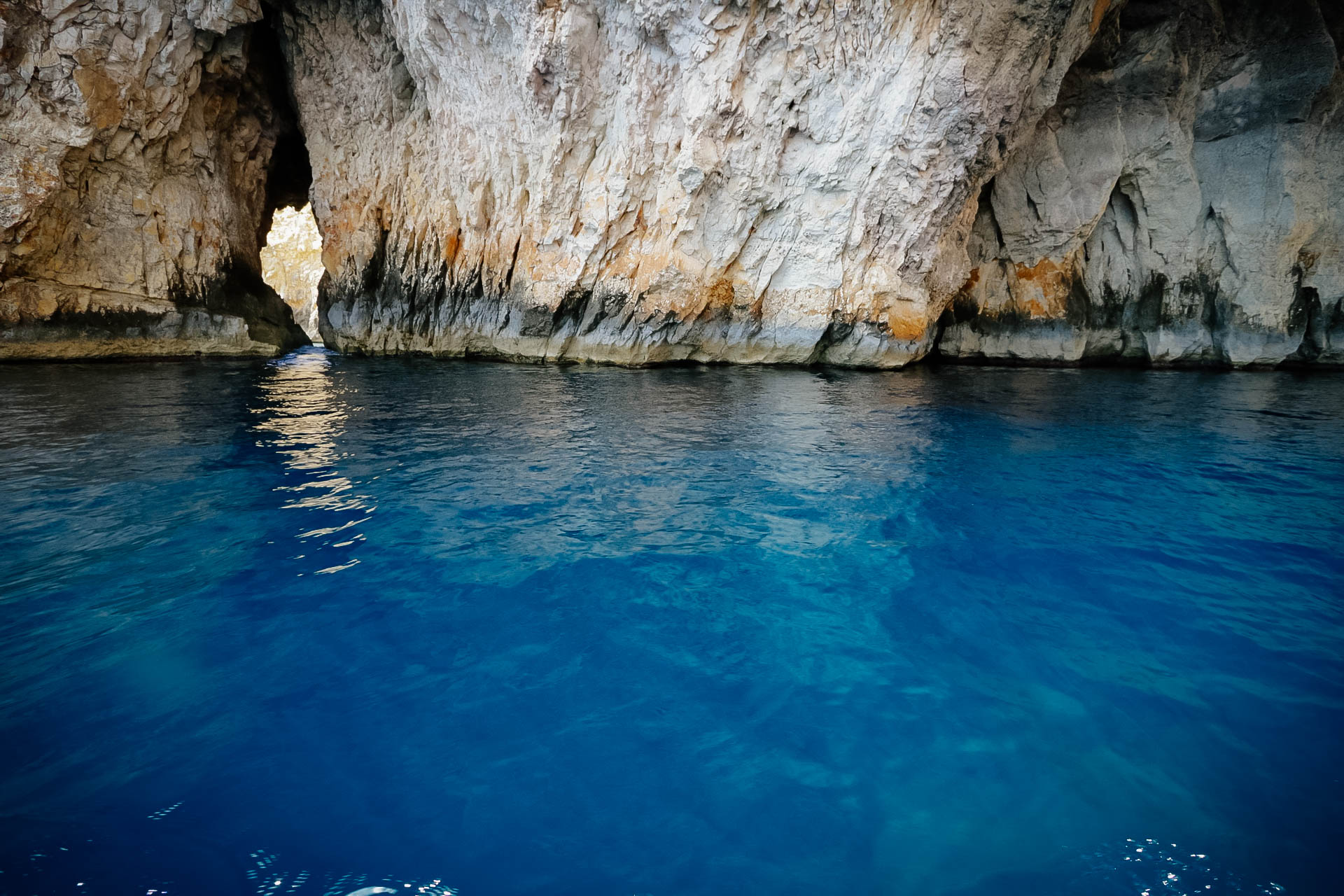 Blue grotto kék barlang Málta
