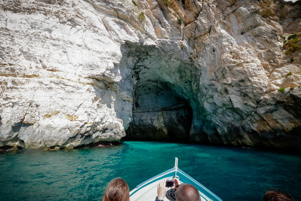 Blue grotto kék barlang Málta