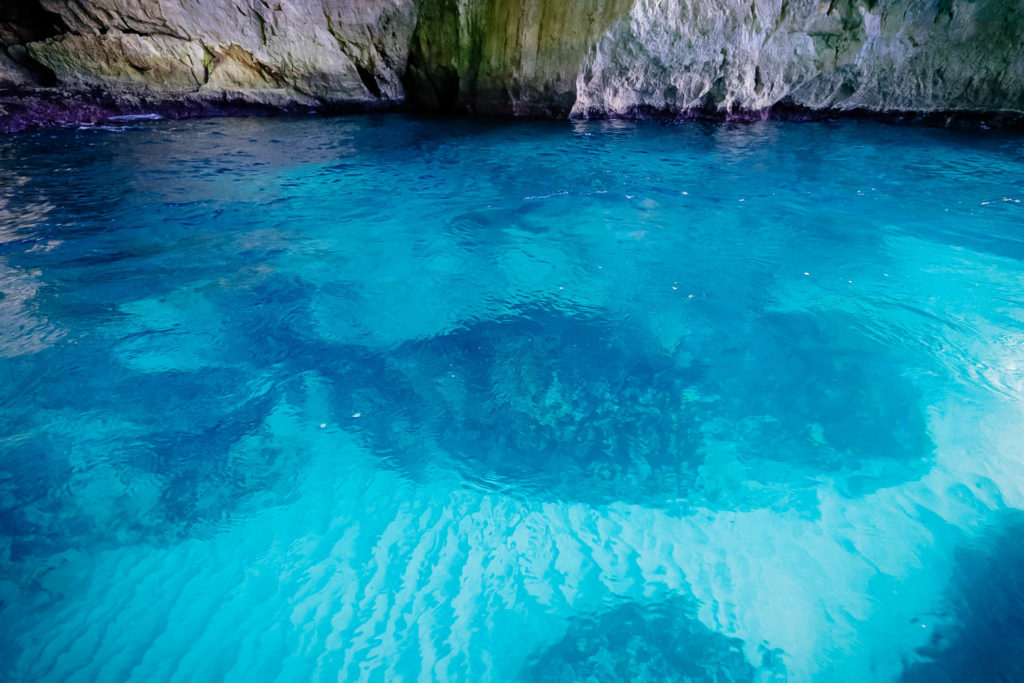 Blue grotto kék barlang Málta
