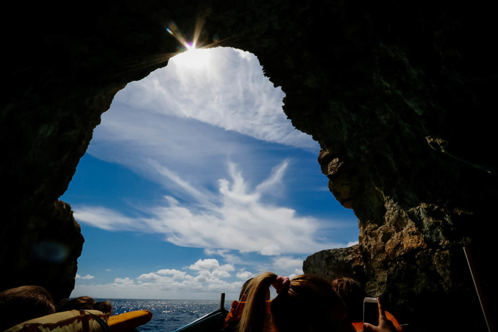 Blue grotto kék barlang Málta