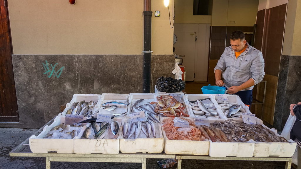 Palermo Ballaro piac