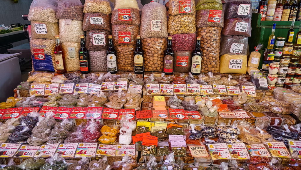 Palermo Ballaro piac