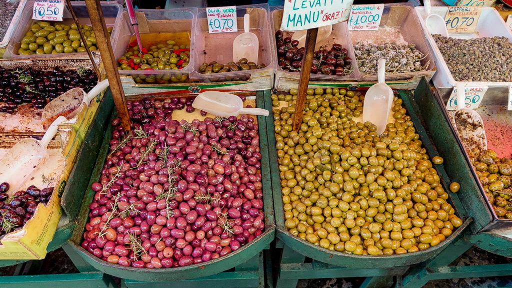 Palermo Ballaro piac