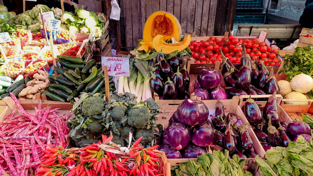 Palermo Ballaro piac