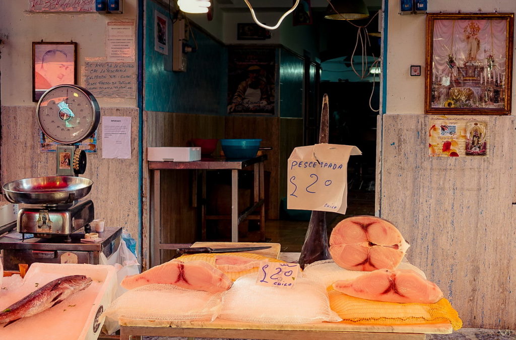 Palermo Ballaro piac