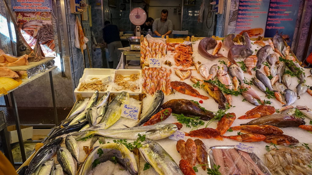 Palermo Ballaro piac