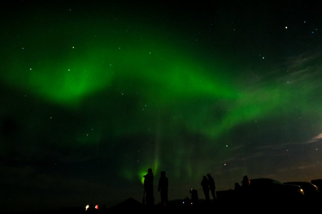 Izland északi fény