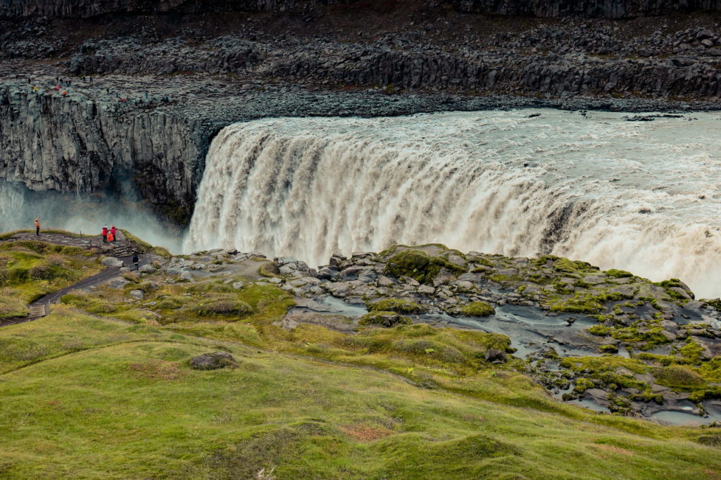 Izland Dettifoss vízesés