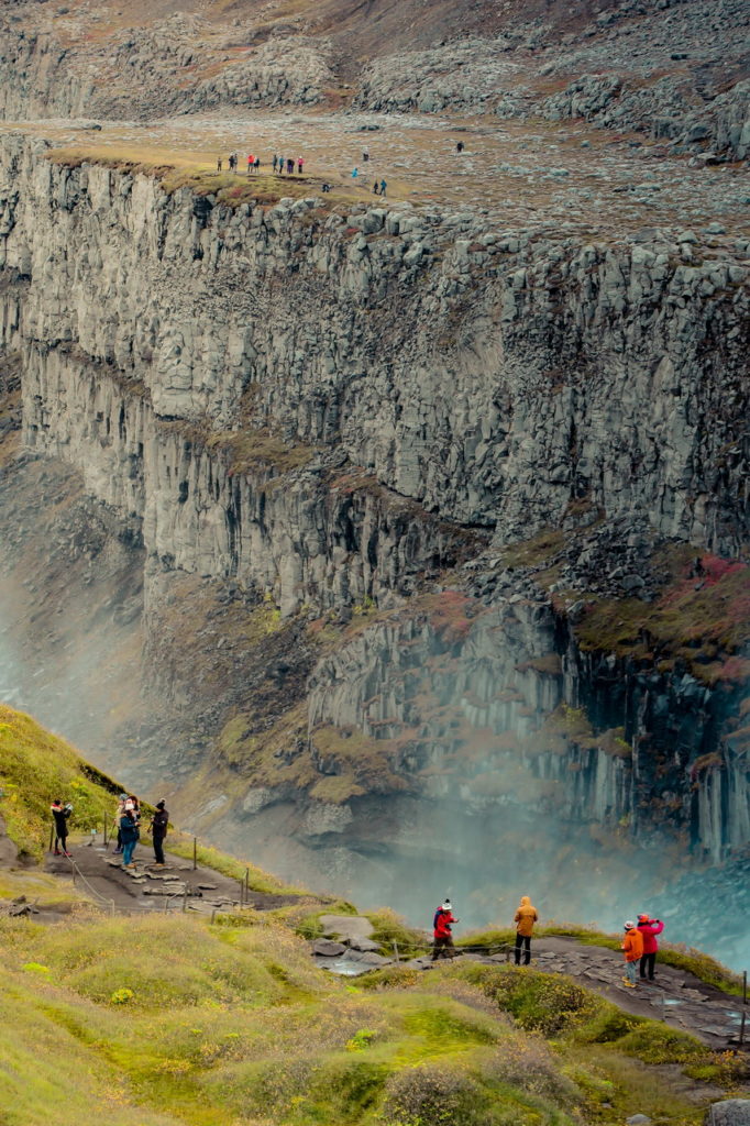 Izland Dettifoss vízesés