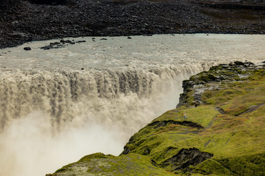 Izland Dettifoss vízesés