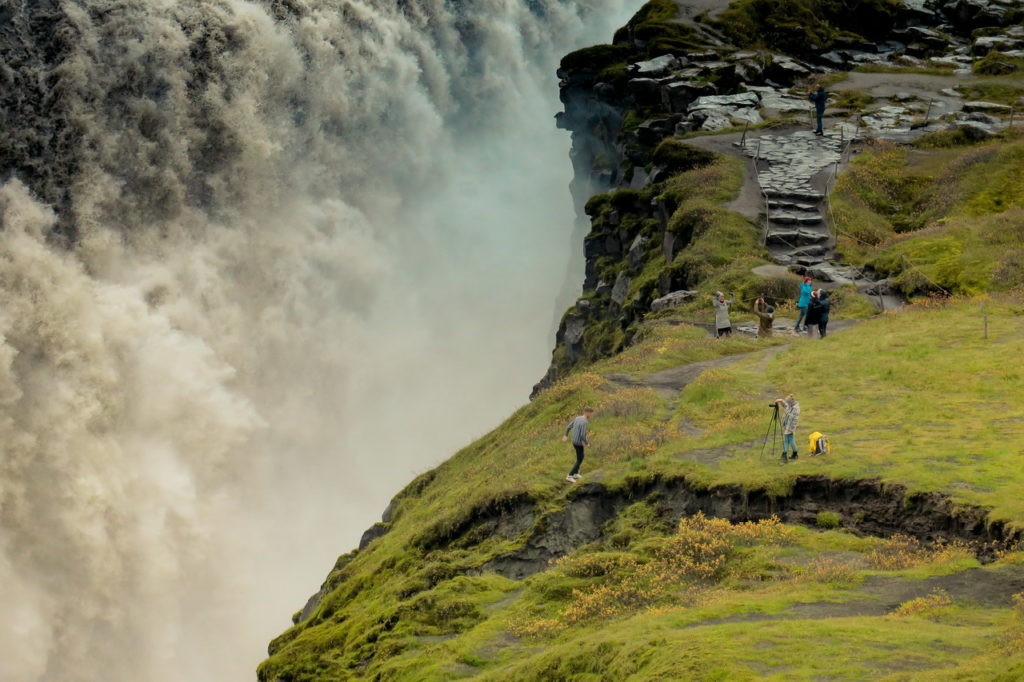 Izland Dettifoss vízesés
