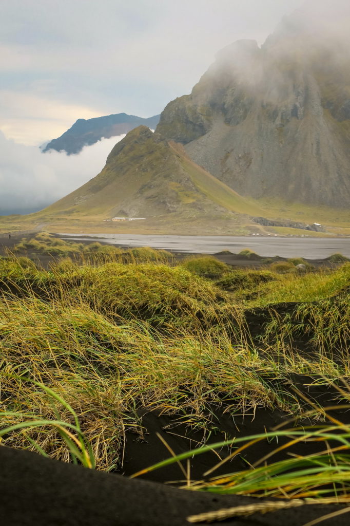 Izland Stokksnes