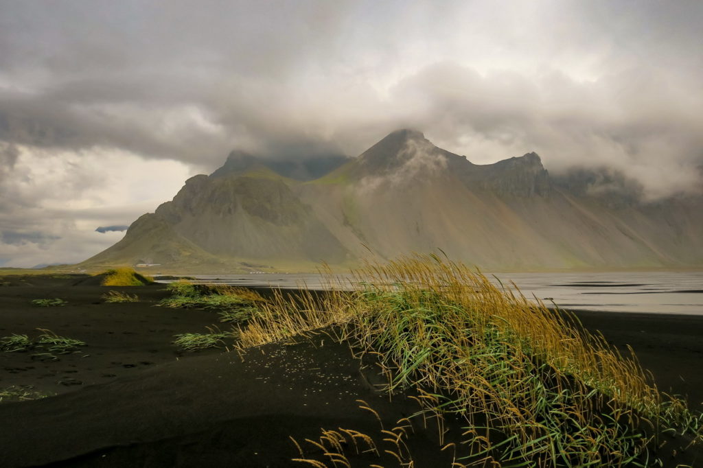 Izland Stokksnes