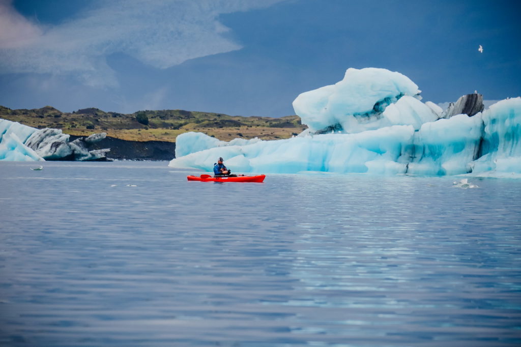 Izland Jökulsárlón gleccser