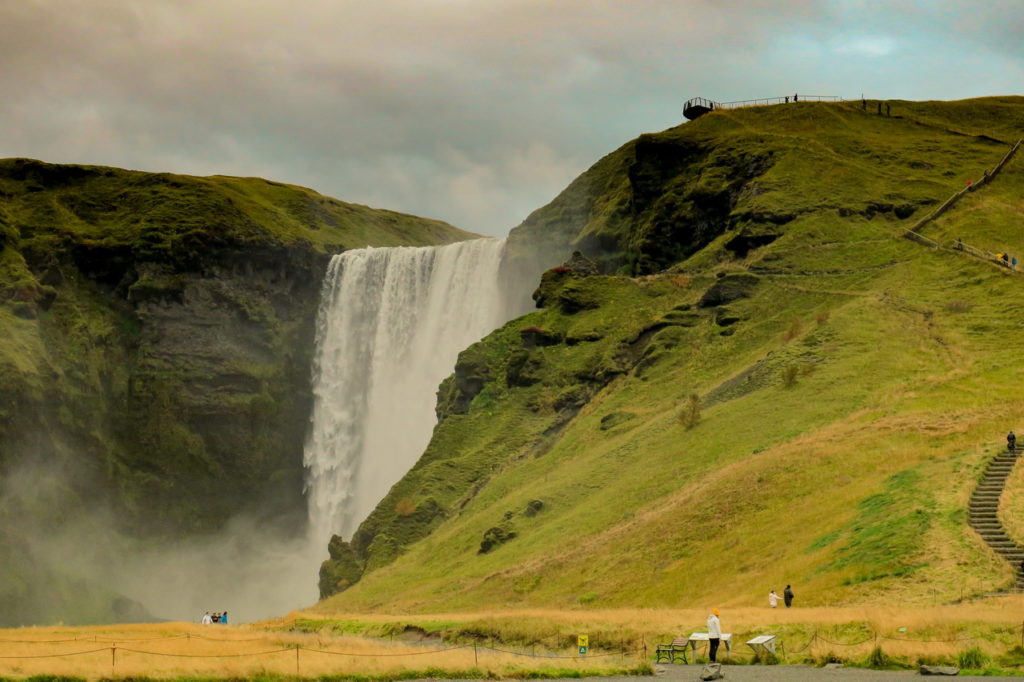 Skogafoss vízesés