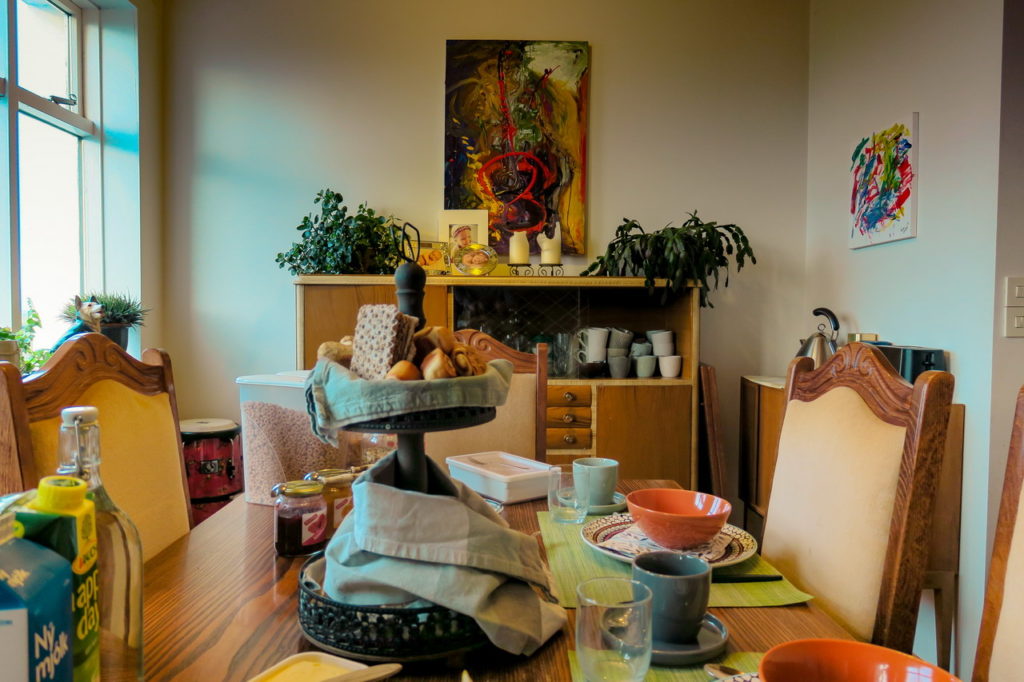 Izland Holt szállás reggeli