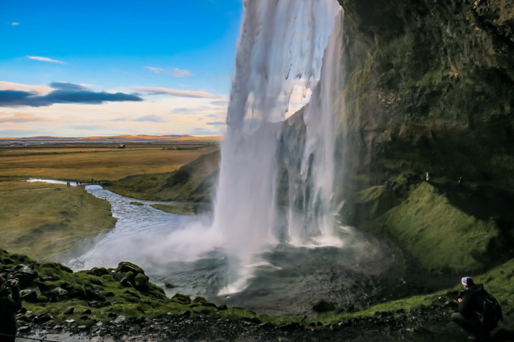 Seljalandsfoss vízesés Izland
