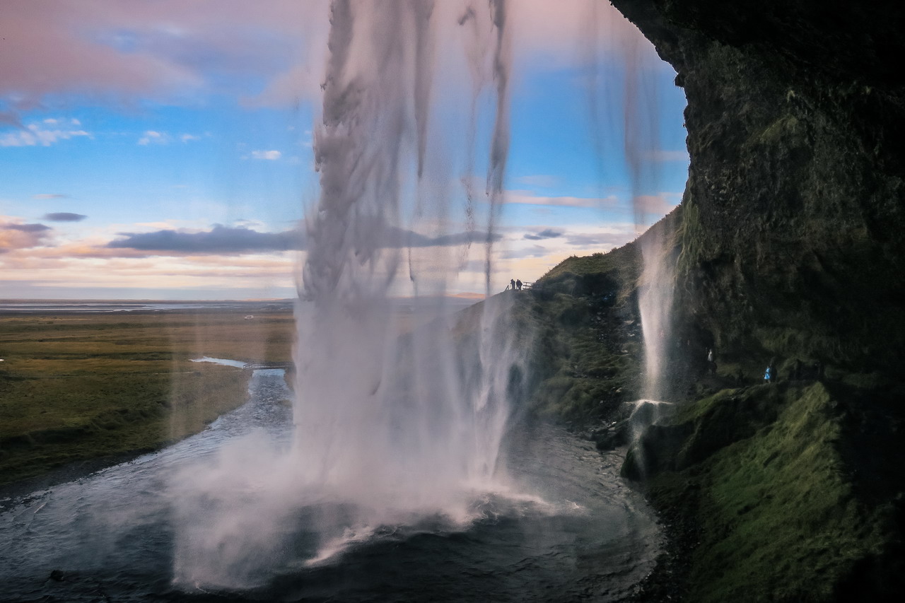 Seljalandsfoss vízesés Izland
