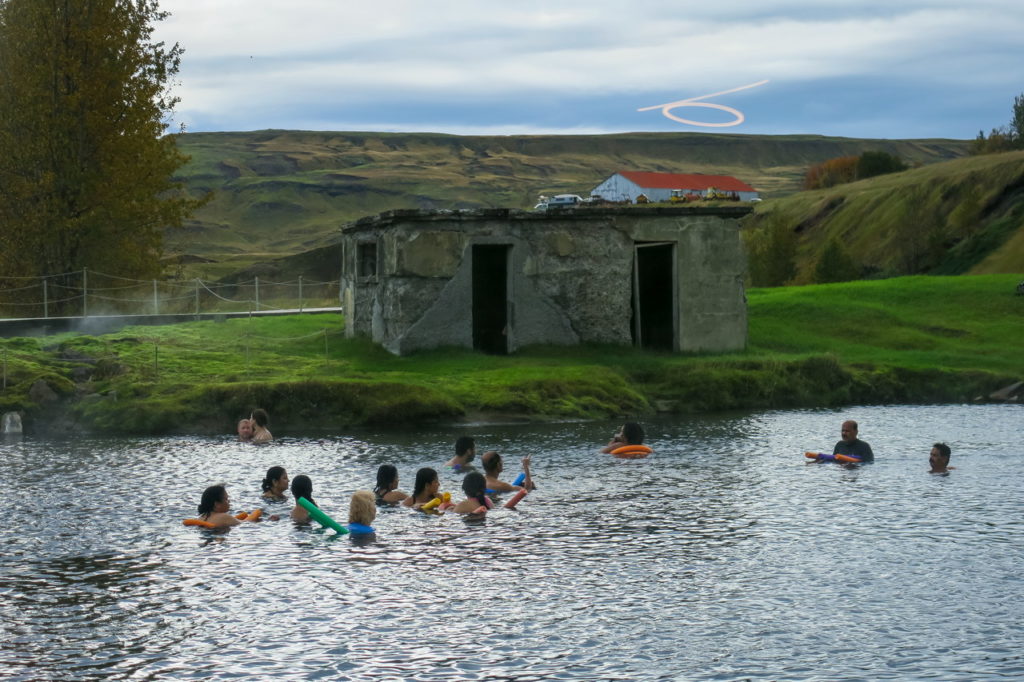 Izland Secret Lagoon