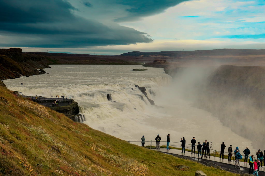 Izland vízesés