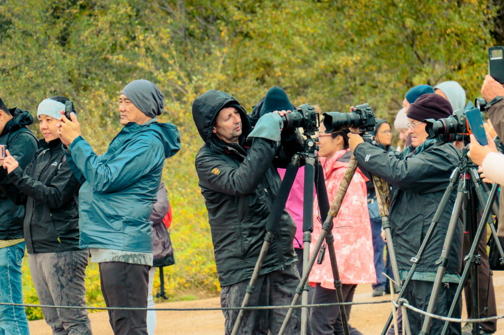 Izland Strokkur gejzír