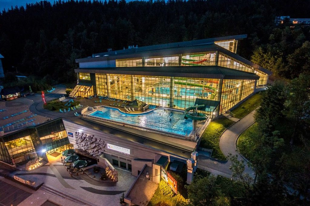 Aquapark termálfürdő Zakopane