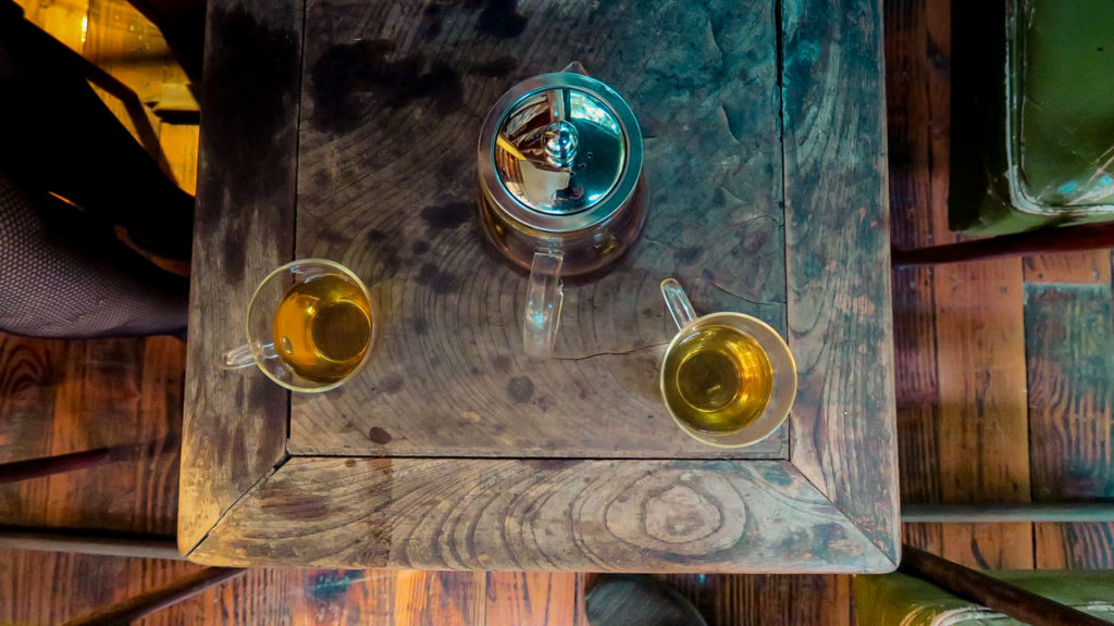 1984 könyvesbolt kávézó café Sanghaj