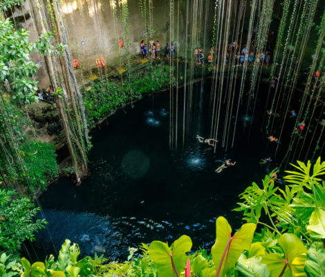 cenote mexikó