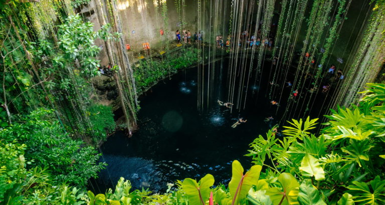 cenote mexikó