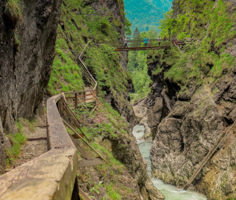 Lammerklamm szurdok Ausztria