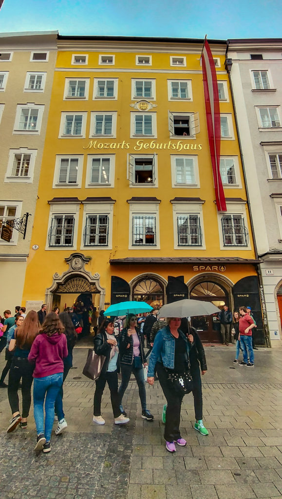Mozart szülőháza Salzburg