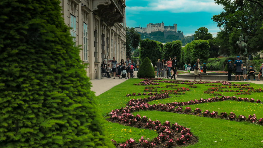 Salzburg Mirabell kastély