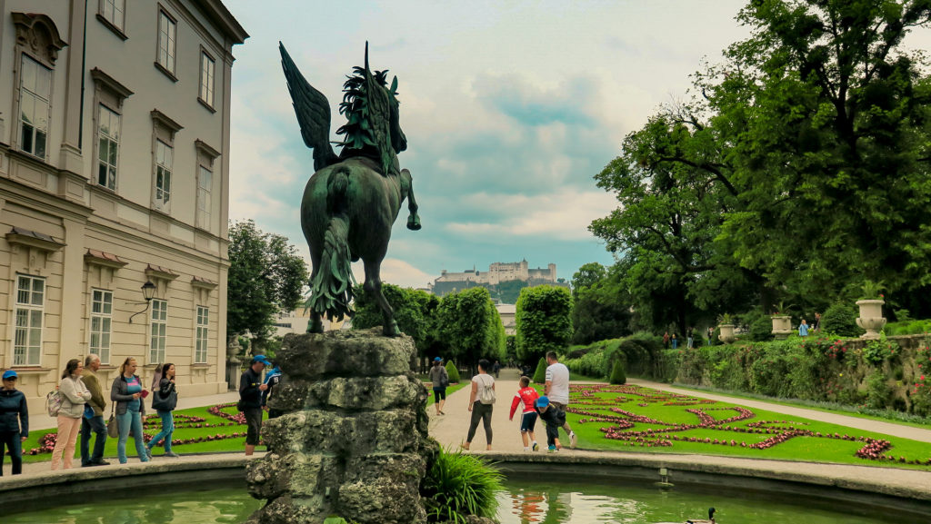 Salzburg Mirabell kastély