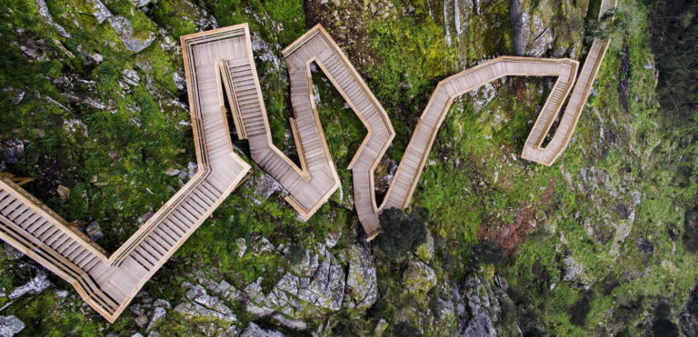 Paiva sétány szurdok Portugália