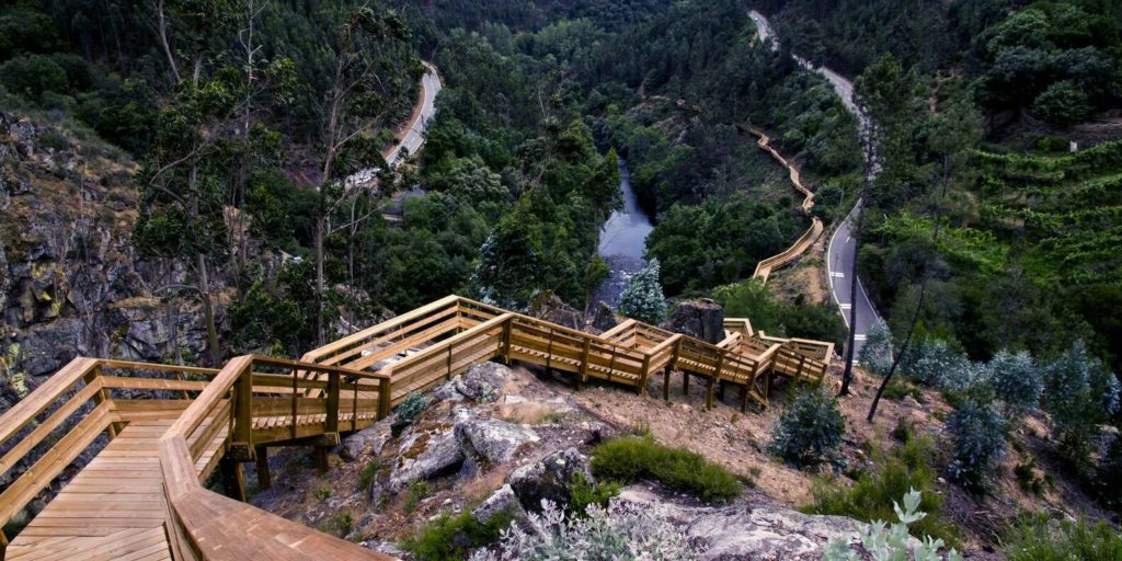 Paiva sétány szurdok Portugália