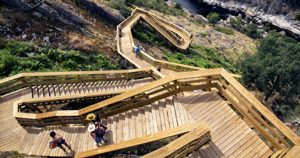 Paiva sétány szurdok Portugália