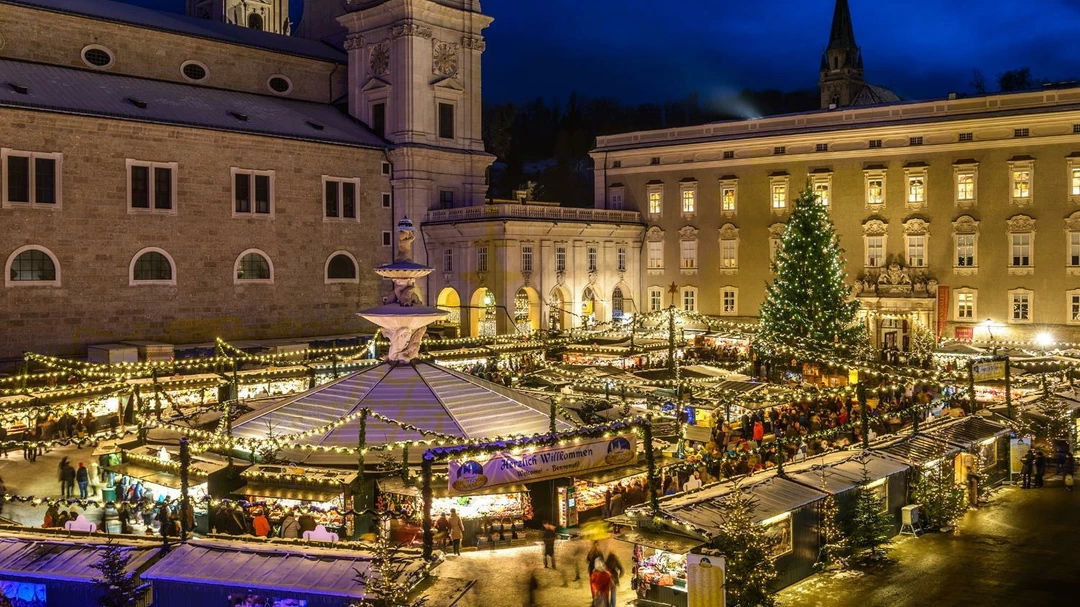 Salzburg karácsonyi vásár