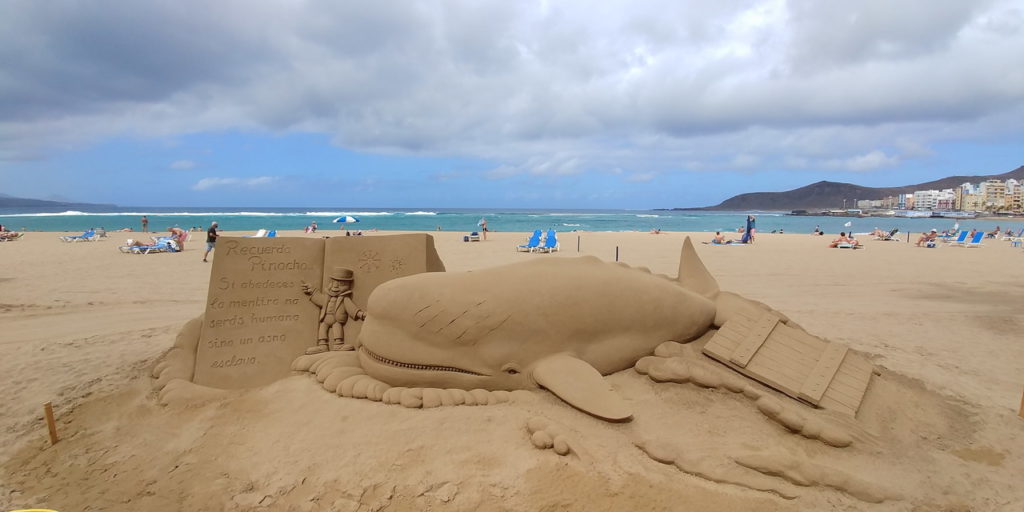 Las Canteras beach Las Palmas Gran Canaria