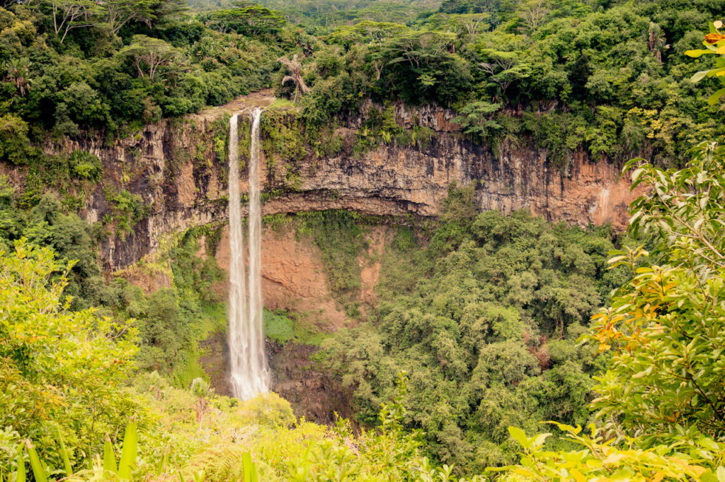 Chamarel vízesés