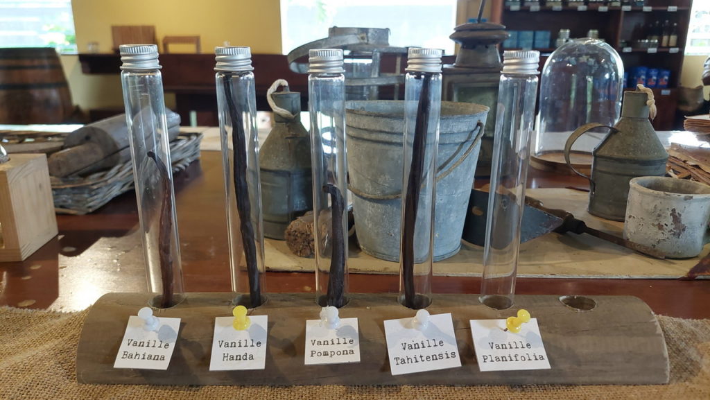 Vanillia, Mauritius