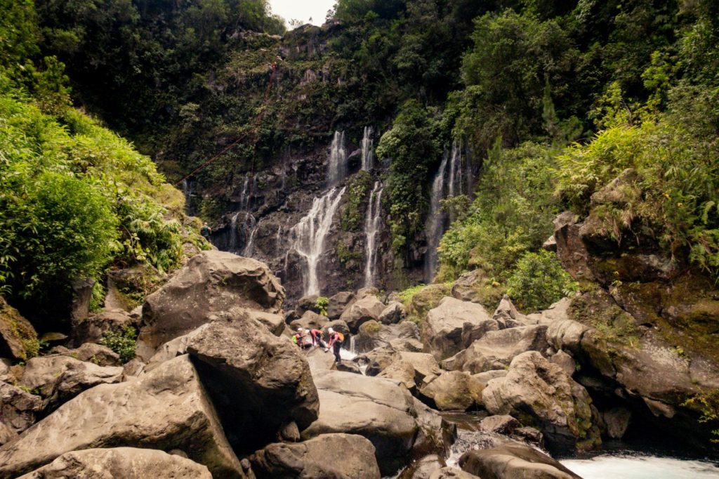 Grand Galet vízesés, Reunion
