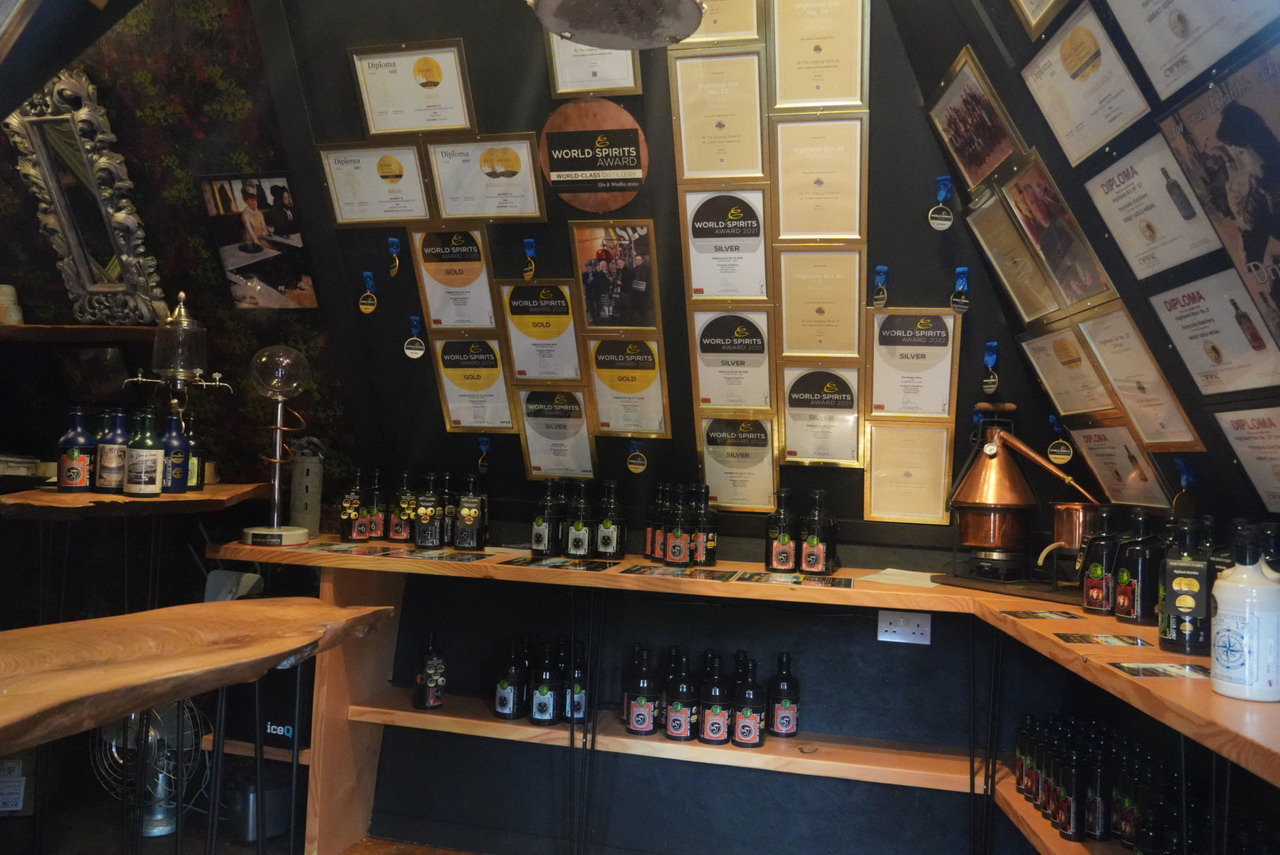 Skócia Gin lepárló Fairytale