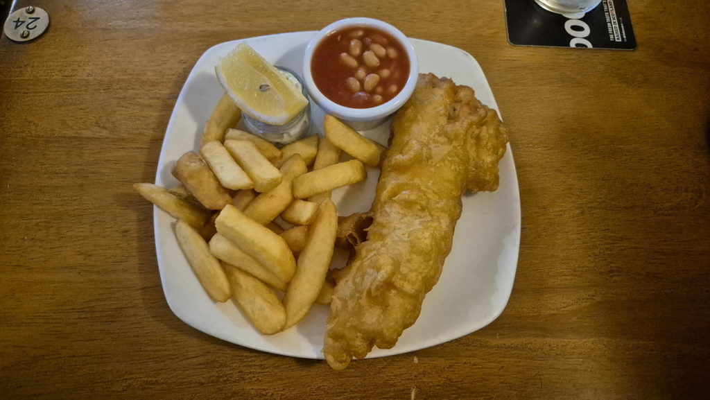 Skócia látnivalók fisn and chips